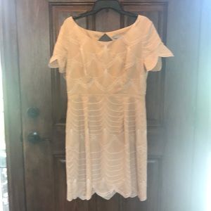 Cream colored Antonia Melani cocktail dress